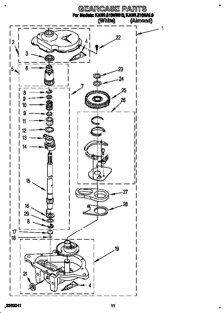 Gearcase