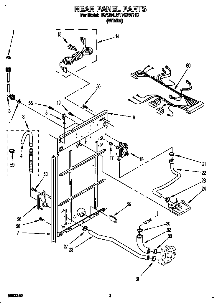 Rear panel