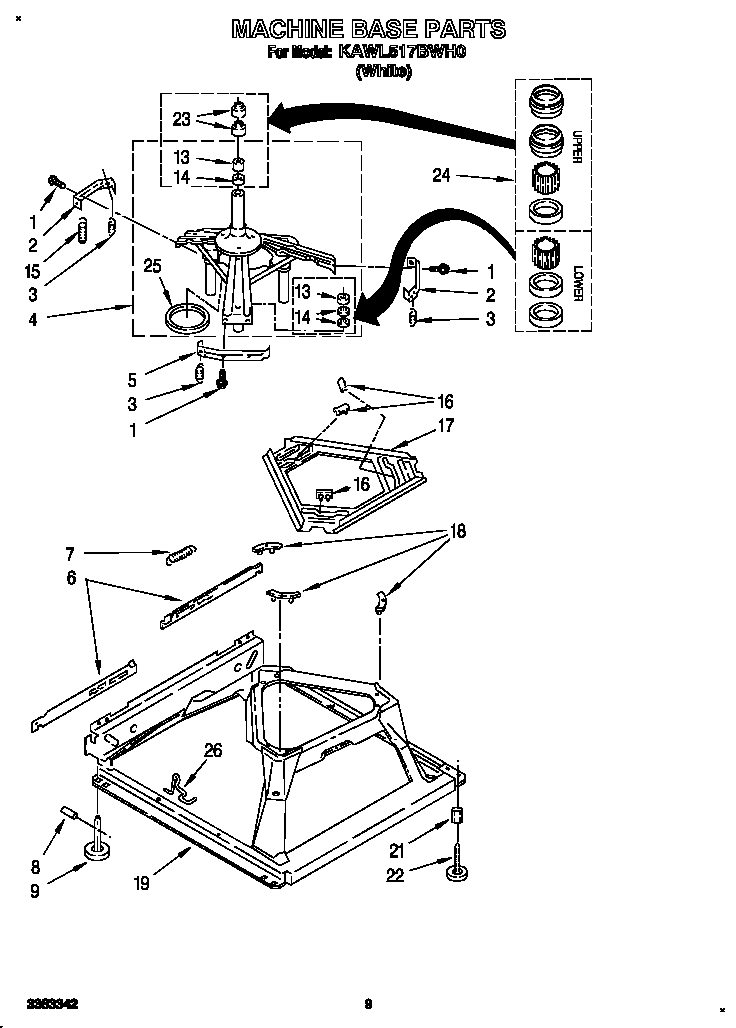 Machine base