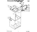 KitchenAid KAWE570BAL0 top and cabinet diagram
