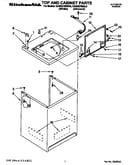 Top and cabinet