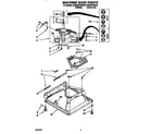 KitchenAid KAWE570BAL0 machine base diagram