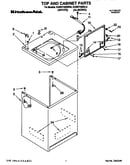 Top and cabinet