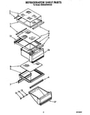 Refrigerator shelf