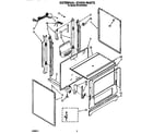 Whirlpool SF316PEWN0 external oven diagram