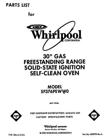 Front cover