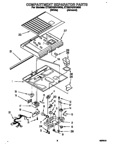 Compartment separator