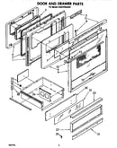 Door and drawer