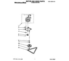 KitchenAid KUCC151B0 motor and drive diagram