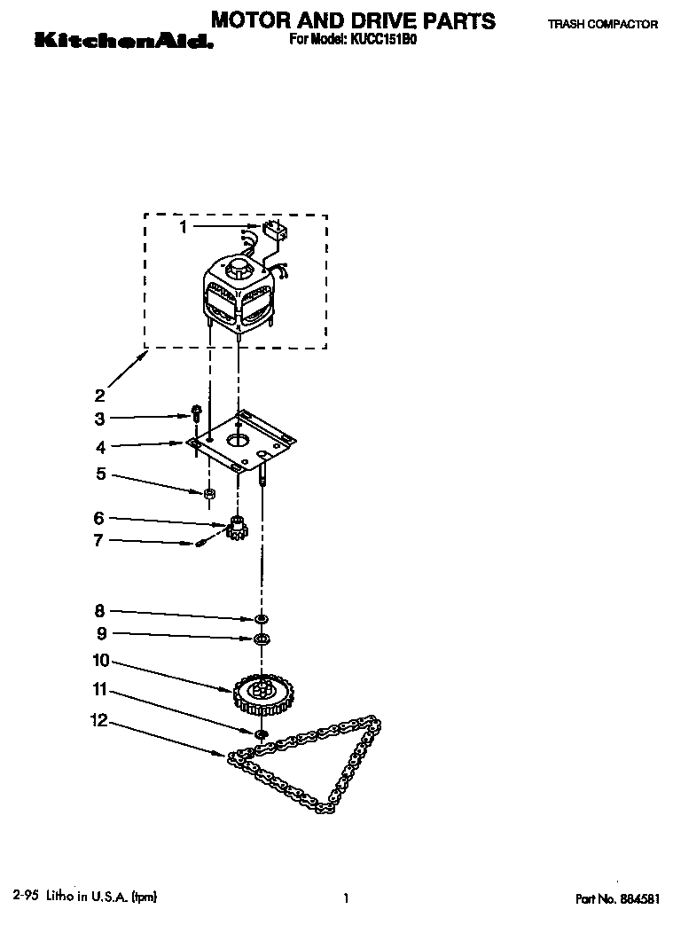 Motor and drive