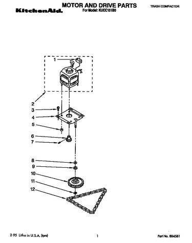Motor and drive