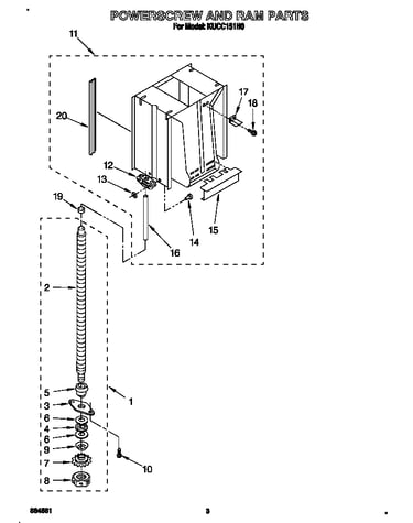 Powerscrew and ram