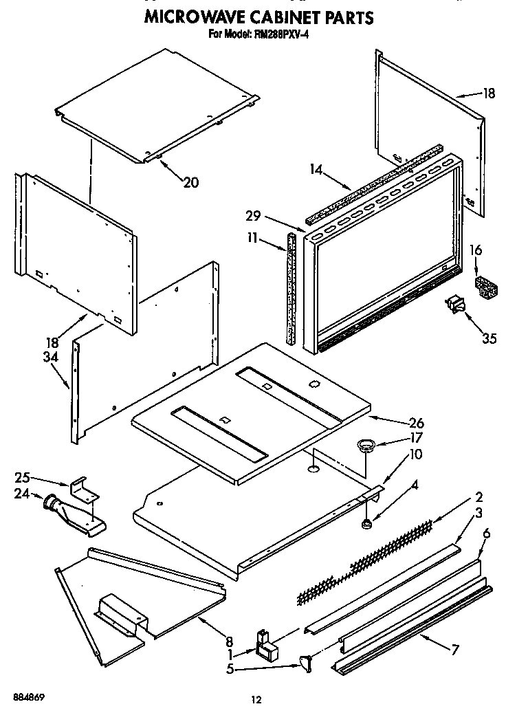 MICROWAVE CABINET