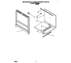 Whirlpool RM765PXBB0 microwave compartment diagram