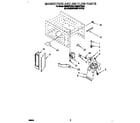 Whirlpool RM280PXBB0 magnetron and air flow diagram