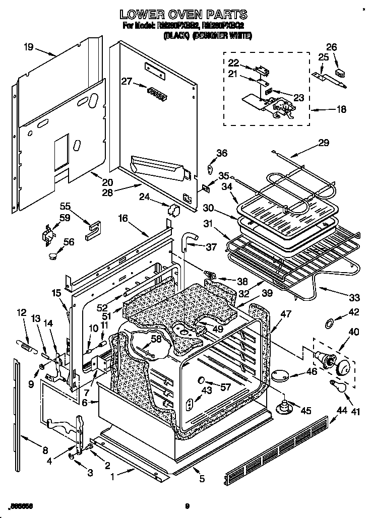 Lower oven