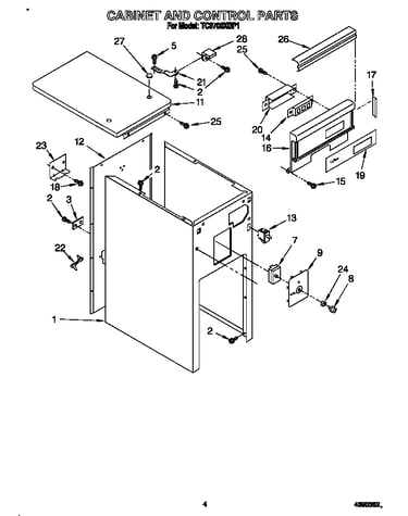 Cabinet and control