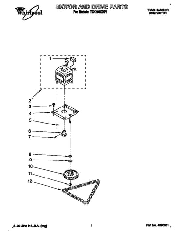 Motor and drive