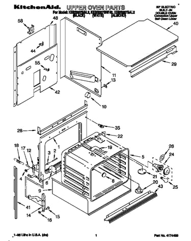 Upper oven