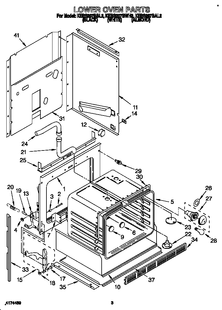 Lower oven