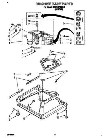 Machine base