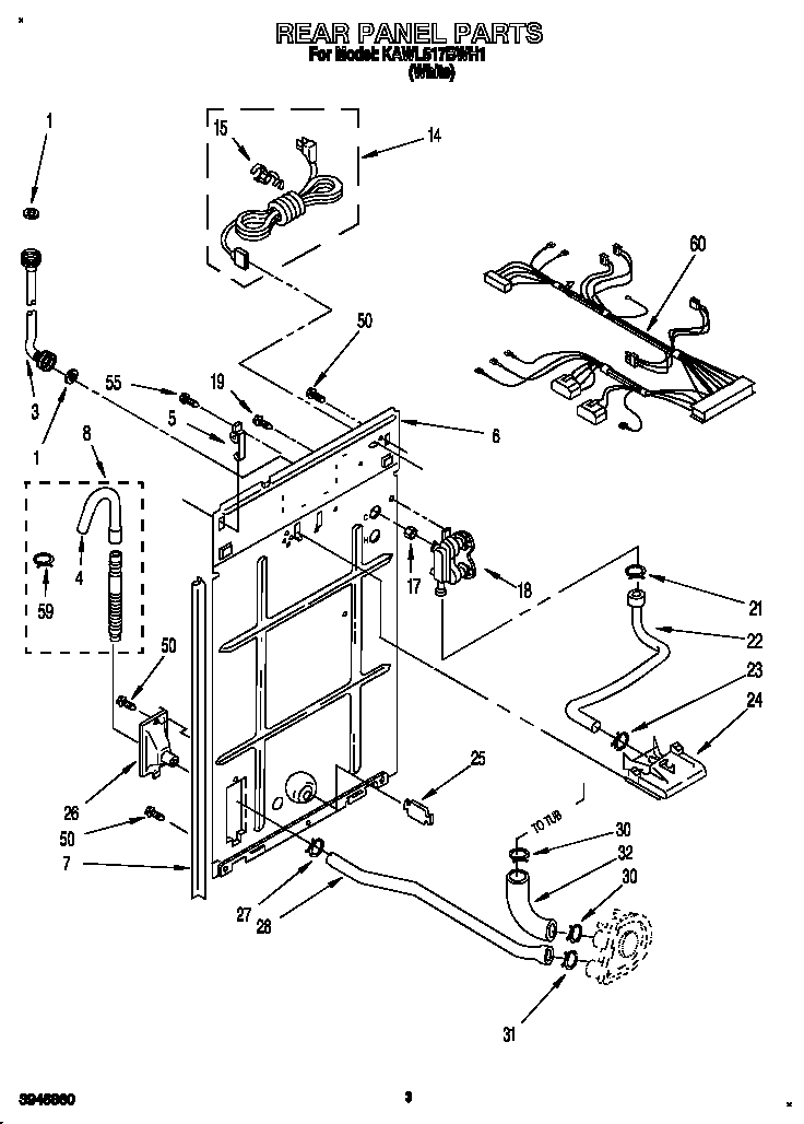 Rear panel