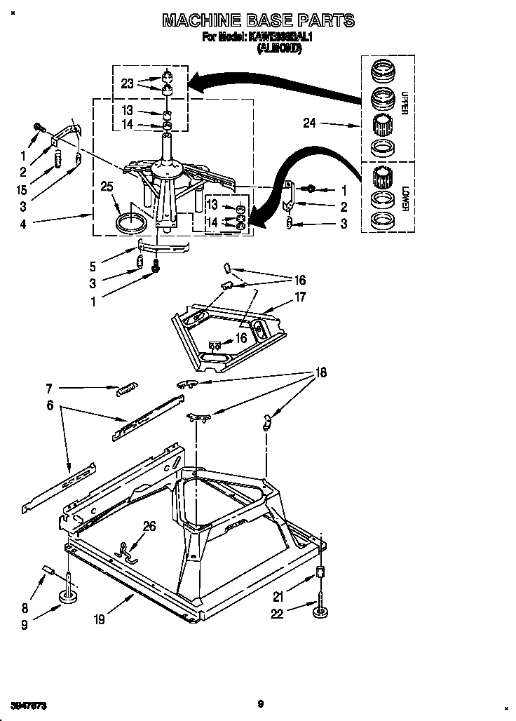 Machine base