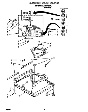 Machine base