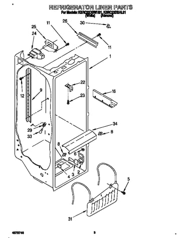 Refrigerator liner