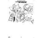 Whirlpool LEV6634BQ1 bulkhead diagram