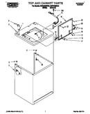 Top and cabinet