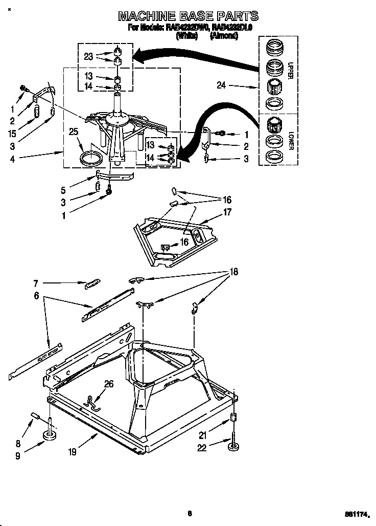 Machine base