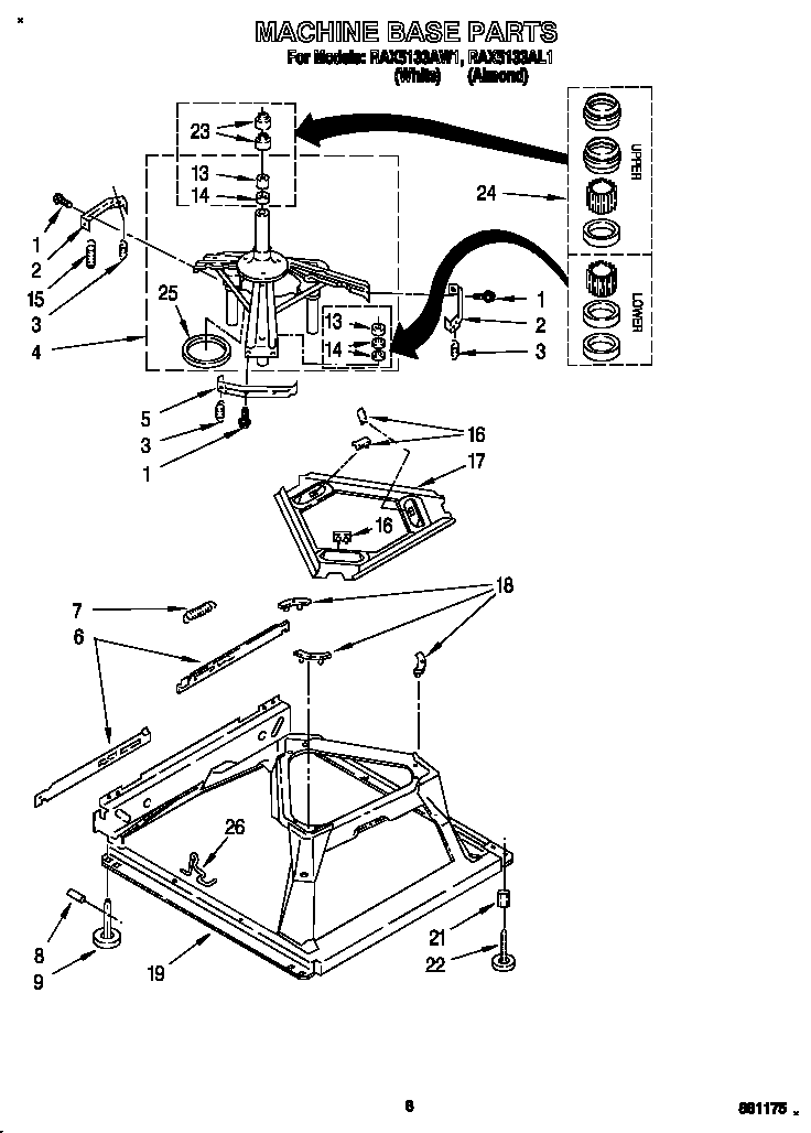 Machine base