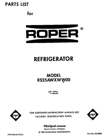 Front cover