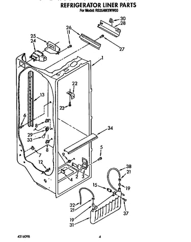 Refrigerator liner