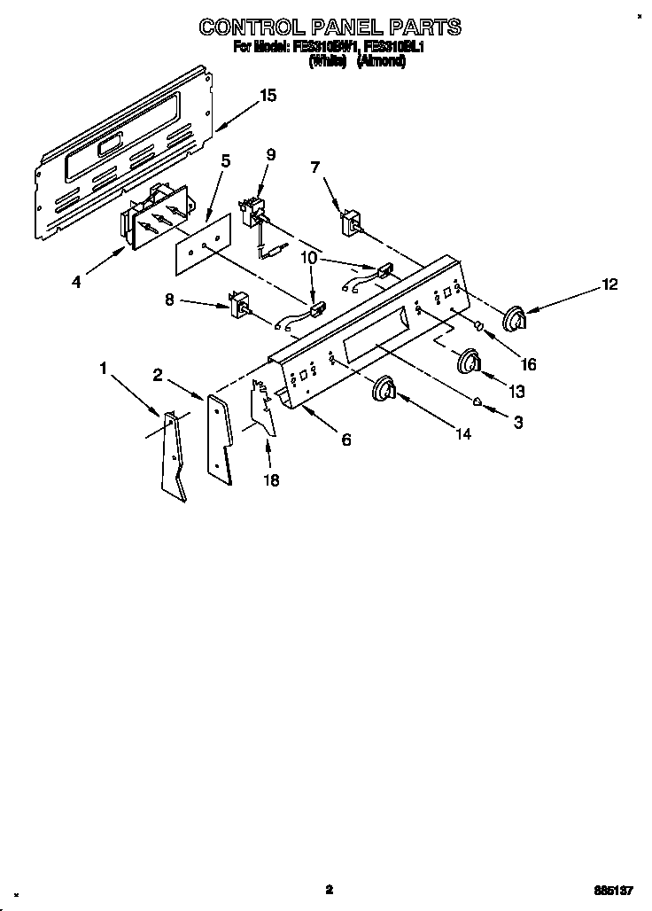 Control panel
