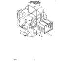 Roper FES310BL1 oven diagram