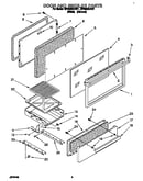 Door and broiler