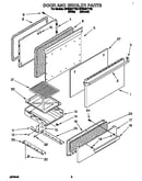 Door and broiler