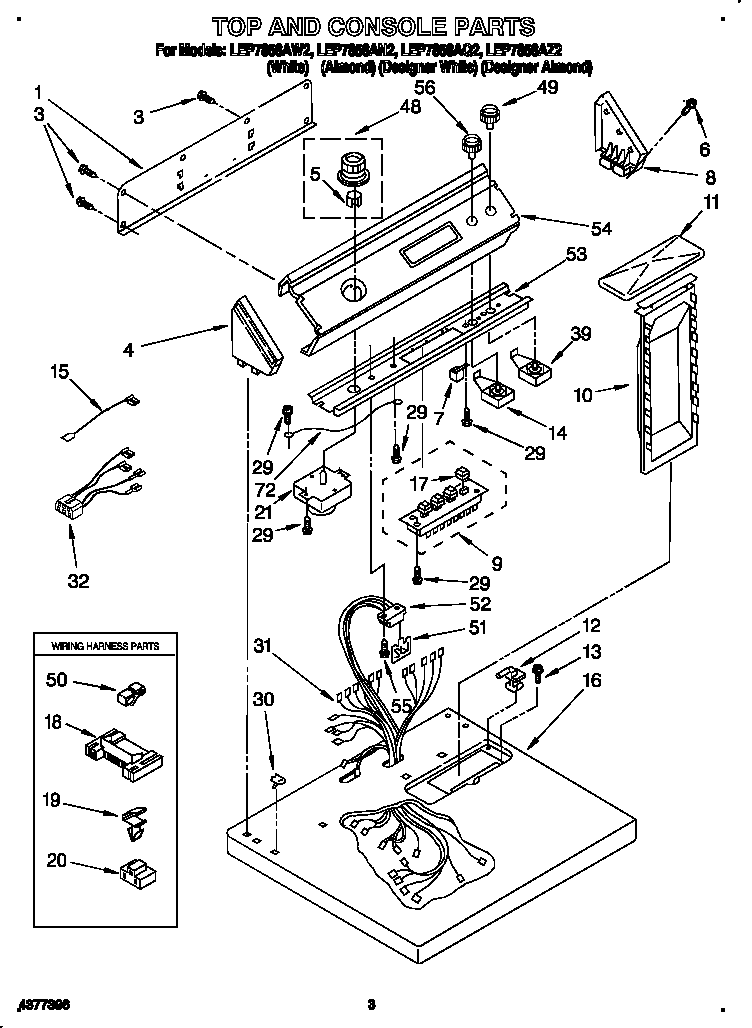 TOP AND CONSOLE