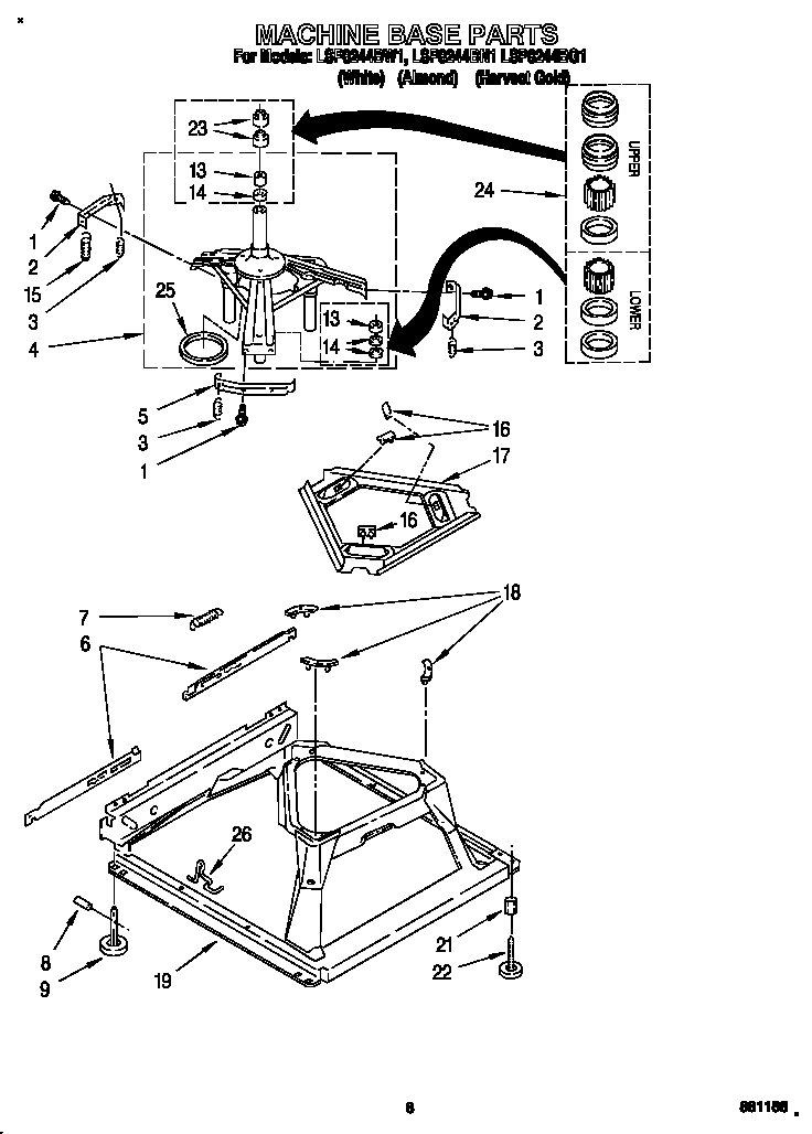 Machine base