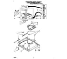 Whirlpool LSR7233BQ2 machine base diagram
