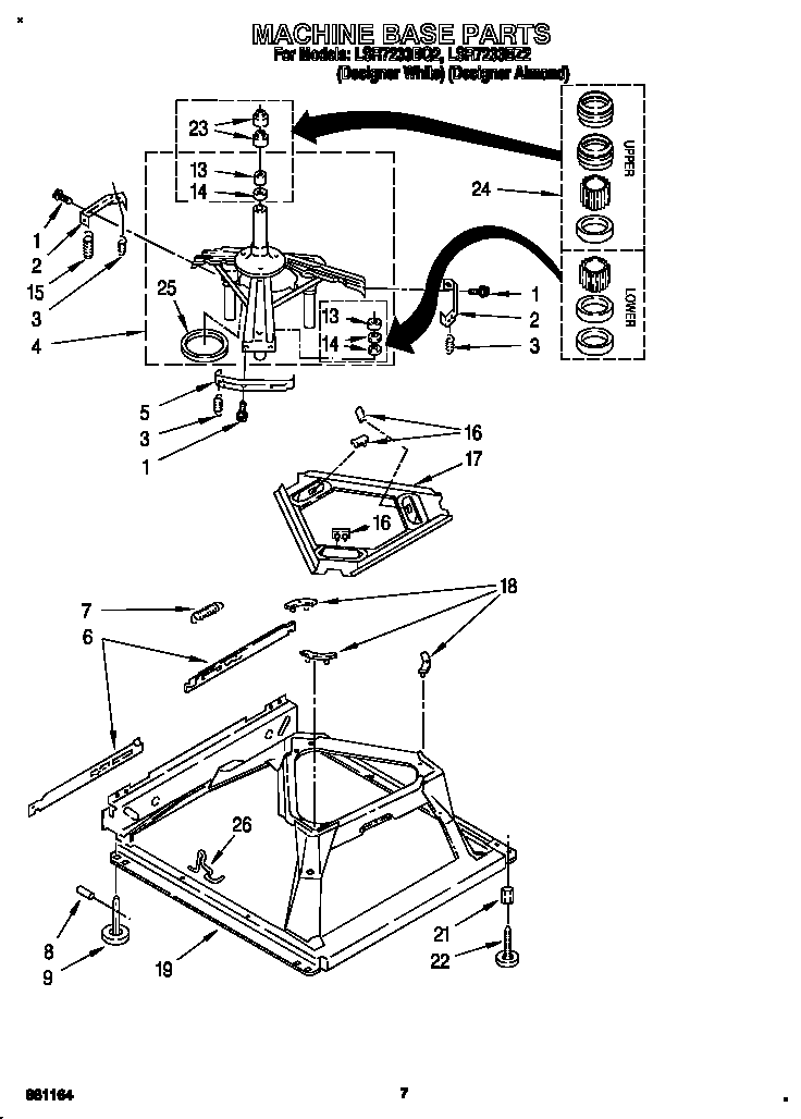 Machine base