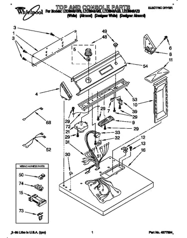 Top and console