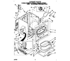 Whirlpool LGP7858AZ2 cabinet diagram