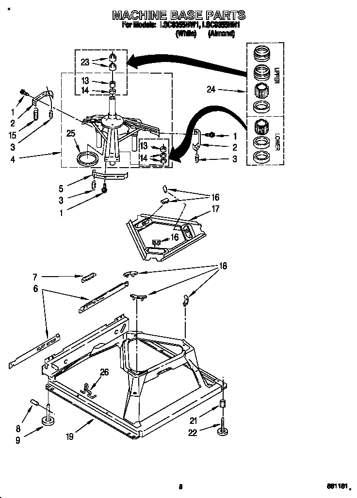 Machine base