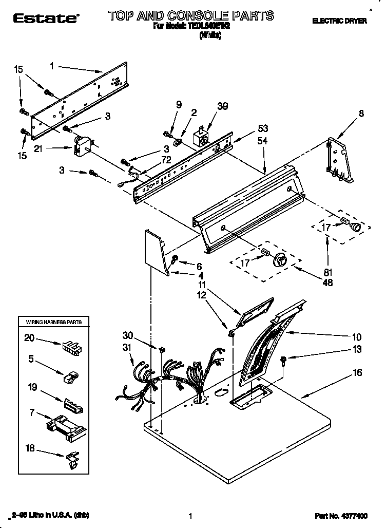Top and console