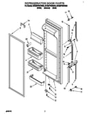 Refrigerator door