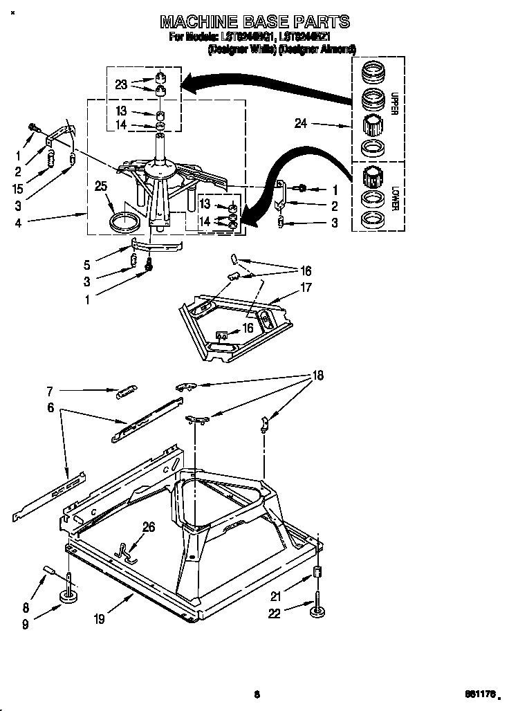Machine base