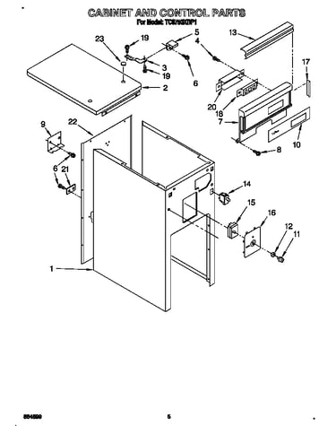 Cabinet and control